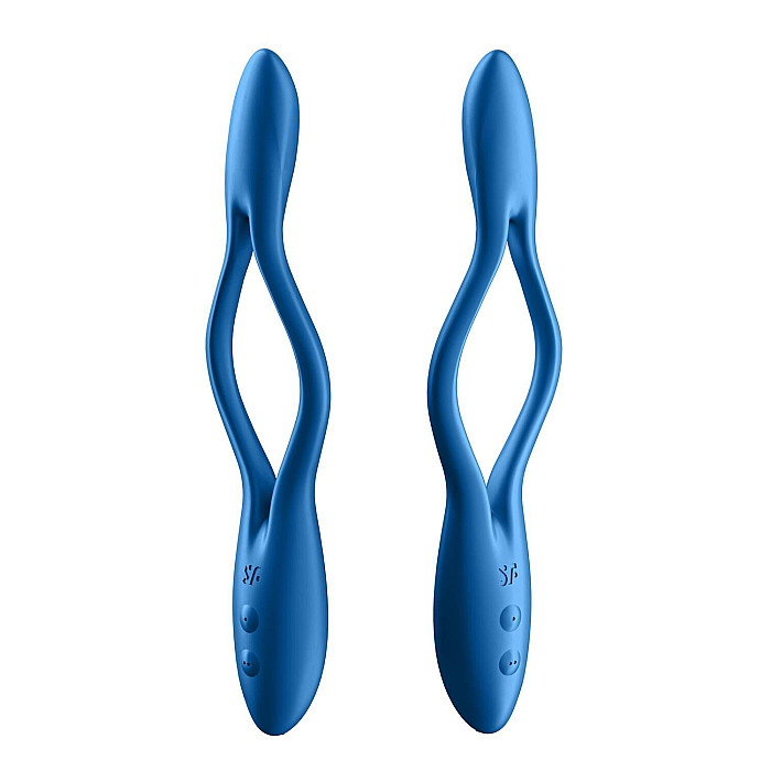 Универсальный гибкий вибратор для пар Satisfyer Elastic Game Dark Blue