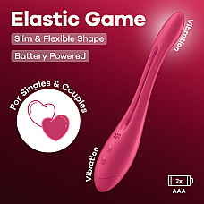 Універсальний гнучкий вібратор для пар Satisfyer Elastic Game Battery Series