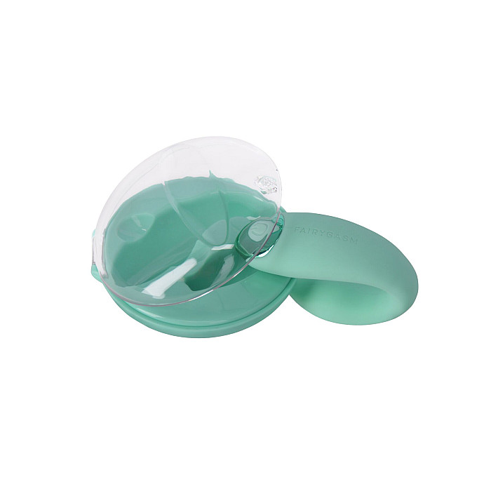 Вибратор для пар FairyGasm PleasureBerry green, зарядный кейс, пульт ДУ