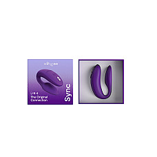 Смарт-вибратор для пар We-Vibe Sync 2 Purple, 10 виброрежимов, пульт ДУ