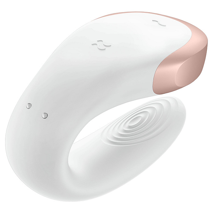 Смарт-вібратор для пар Satisfyer Double Love (White)