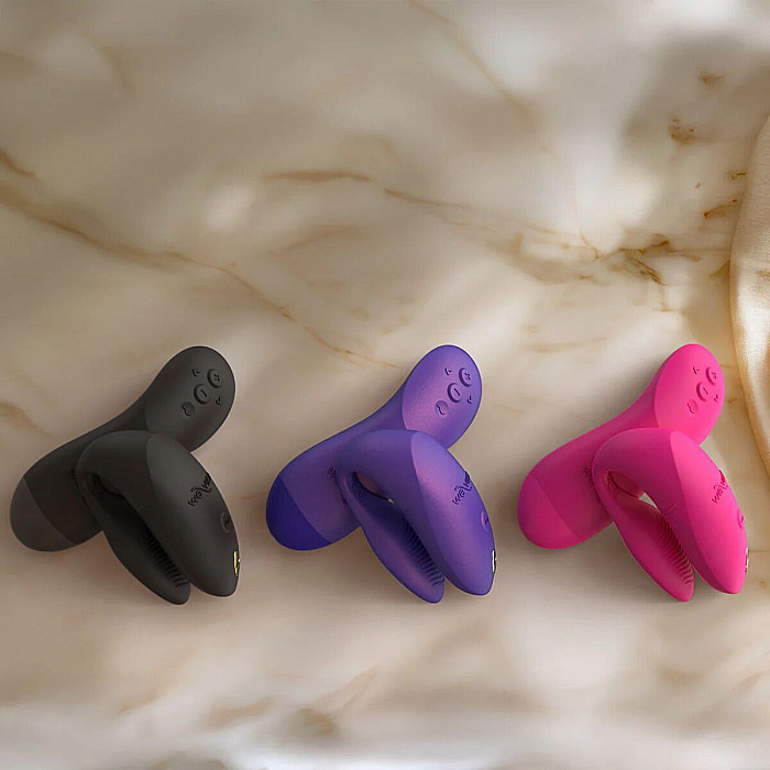 Смарт-вибратор для пар We-Vibe Chorus Pro Satin Black