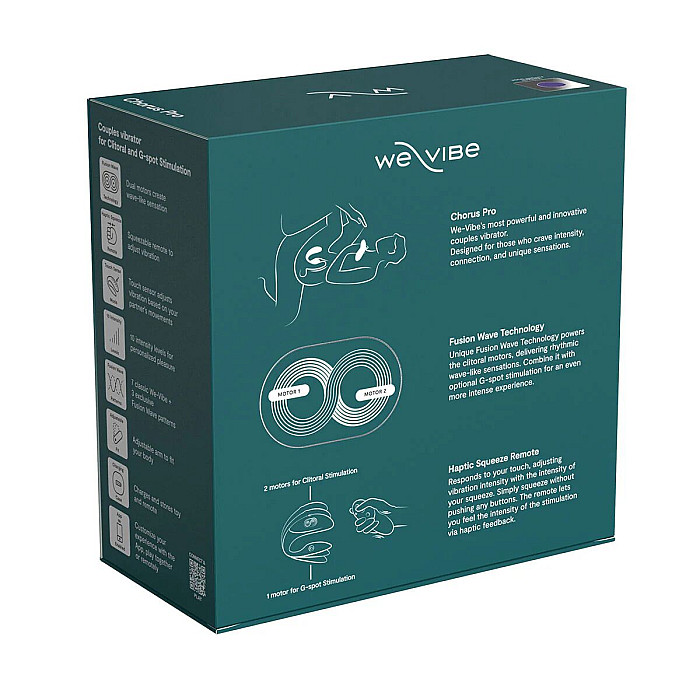 Смарт-вибратор для пар We-Vibe Chorus Pro Cosmic Purple