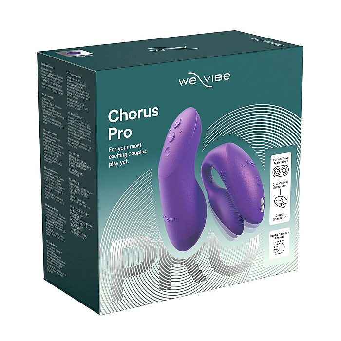 Смарт-вибратор для пар We-Vibe Chorus Pro Cosmic Purple
