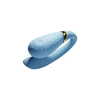 Смартвібратор для пар Zalo — Fanfan Royal Blue