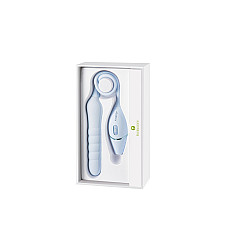Пульсатор с вакуумным стимулятором KISSTOY Cathy III Light Blue, 5 режимов вакуума, 10 режимов пульсации