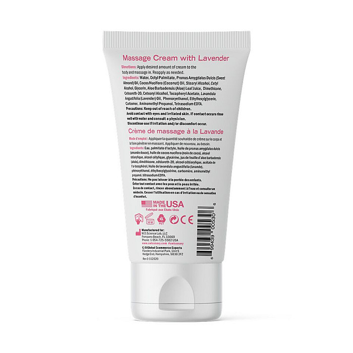 Массажный крем с лавандой Desire by Swiss Navy Massage Cream 150 мл
