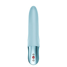 Вибратор для точки G Fun Factory Diva Dolphin Ice Blue, 10 режимов работы, на батарейках