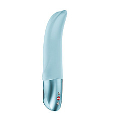 Вибратор для точки G Fun Factory Diva Dolphin Ice Blue, 10 режимов работы, на батарейках