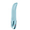 Вибратор для точки G Fun Factory Diva Dolphin Ice Blue, 10 режимов работы, на батарейках