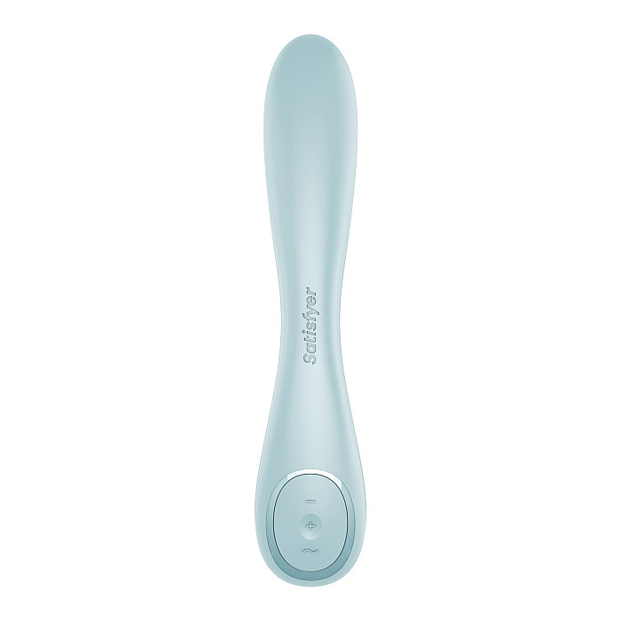 Вібратор Satisfyer G-Spot Wave 2 Ice Blue, імітує доторкання пальця