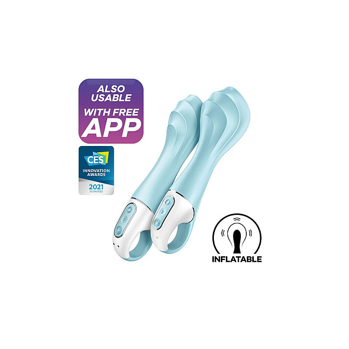 Смарт-вібратор точки G Satisfyer Air Pump Vibrator 5+, надувається