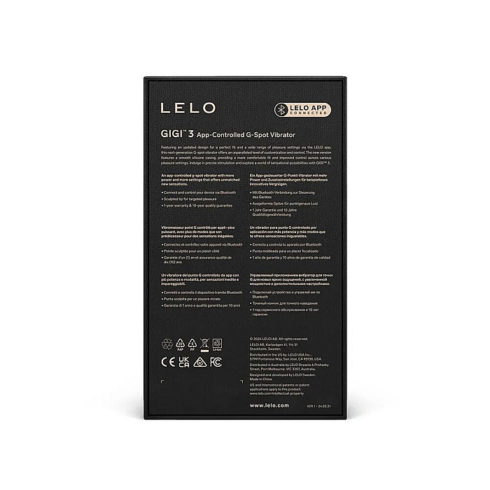 Вибратор точки G LELO GIGI 3 Powder Blue