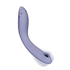 Вакуумный стимулятор для точки G и клитора с вибрацией Womanizer OG Lilac, 12 уровней, 3 режима