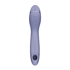 Вакуумный стимулятор для точки G и клитора с вибрацией Womanizer OG Lilac, 12 уровней, 3 режима