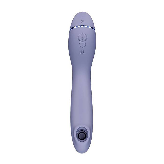 Вакуумный стимулятор для точки G и клитора с вибрацией Womanizer OG Lilac, 12 уровней, 3 режима