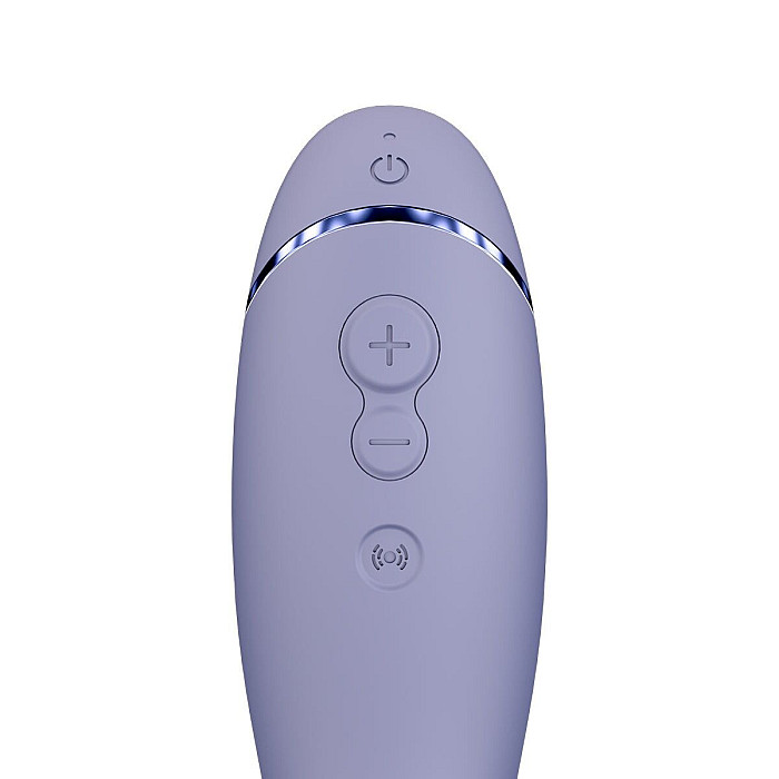 Вакуумный стимулятор для точки G и клитора с вибрацией Womanizer OG Lilac, 12 уровней, 3 режима