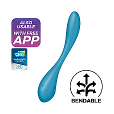 Універсальний вібратор Satisfyer G-Spot Flex 5+ Petrol