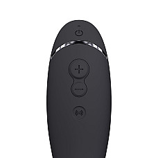 Вакуумный стимулятор для точки G и клитора с вибрацией Womanizer OG Dark Grey, 12 уровней, 3 режима