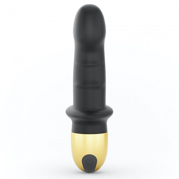 Вибратор Dorcel Mini Lover Black 2.0 перезаряжаемый, для точки G и массажа простаты