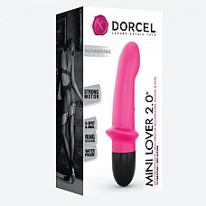 Вибратор Dorcel Mini Lover Magenta 2.0 перезаряжаемый, для точки G и массажа простаты