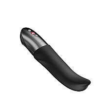 Вибратор для точки G Fun Factory Diva Dolphin Black, 10 режимов работы, на батарейках
