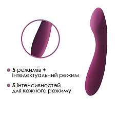 Вибратор для точки G с интеллектуальным режимом Svakom Amy 2 Violet