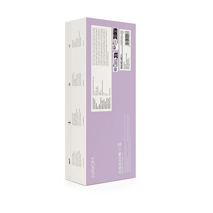Вибратор для точки G с интеллектуальным режимом Svakom Amy 2 Pastel Lilac