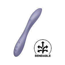 Універсальний вібратор Satisfyer G-Spot Flex 2, гнучкий стовбур із фіксацією положення