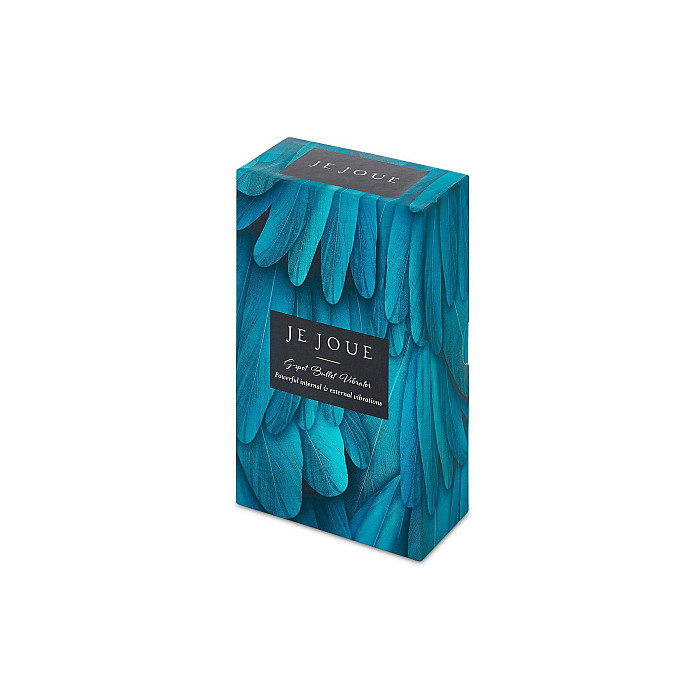 Премиум вибратор Je Joue - G-Spot Bullet Vibrator Teal с глубокой вибрацией + подарок косметичка