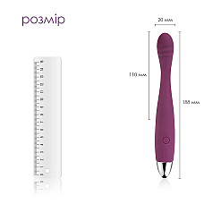 Тонкий вибратор точки G Svakom Cici Violet