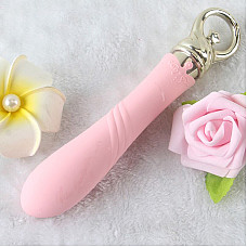 Вибратор для точки G с подогревом Zalo Sweet Magic - Courage Fairy Pink