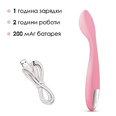 Стимулятор клітора та точки G Svakom Keri Pale Pink