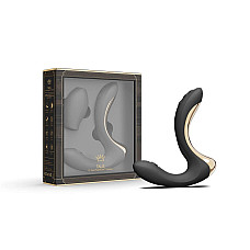 Вибратор-пульсатор с вакуумной насадкой Zalo – Talis G-Spot PulseWave Vibrator Obsidian Black