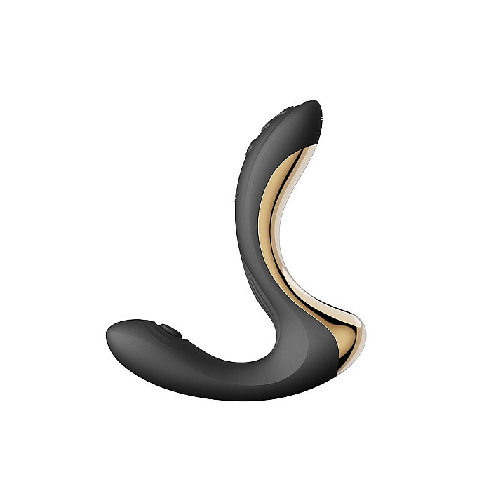 Вибратор-пульсатор с вакуумной насадкой Zalo – Talis G-Spot PulseWave Vibrator Obsidian Black