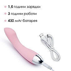 Вибратор для точки G с интеллектуальным режимом Svakom Amy Pale Plink