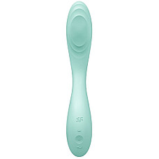 Вібратор із перлинною стимуляцією точки G Satisfyer Rrrolling Pleasure Mint