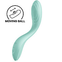 Вибратор с жемчужной стимуляцией точки G Satisfyer Rrrolling Pleasure Mint