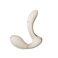 Вибратор-пульсатор с вакуумной насадкой Zalo – Talis G-Spot PulseWave Vibrator Ivory White