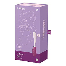 Вібратор Satisfyer G-Spot Flex 3 Red, гнучкий стовбур із фіксацією положення
