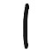 Фаллоимитатор двусторонний Dorcel Real Double Do Black, диаметр 4см, длина 42см