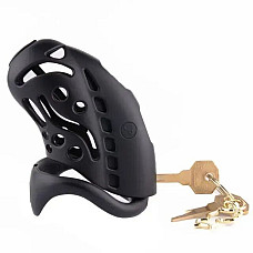 Клетка для члена с электростимуляцией LOCKINK SEVANDA Nautilus Estim Chastity Cage