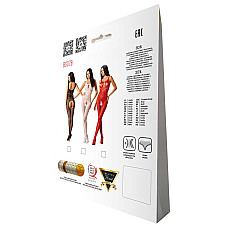 Бодістокінг з доступом до інтимних місць Passion BS078 red