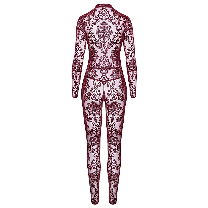 Бодистокинг Noir Handmade F382 Kink Royal Catsuit XS