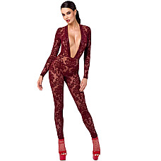 Бодістокінг Noir Handmade F382 Kink Royal Catsuit XS