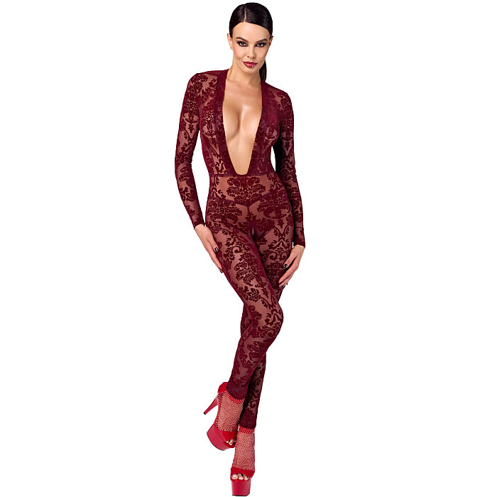 Бодістокінг Noir Handmade F382 Kink Royal Catsuit S