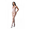 Бодистокинг с крыльями Passion BS098 One Size, white, средняя сетка, открытый доступ