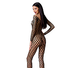Бодістокінг з крупною сіткою Passion BS077 black