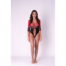 Бодістокінг Passion BS118 black/red