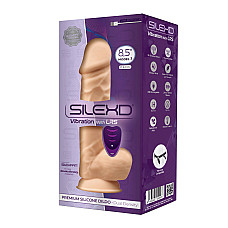 Фаллоимитатор с вибрацией SilexD Norman Vibro Flesh (Model 1 size 8,5") + LRS, диаметр 5 см